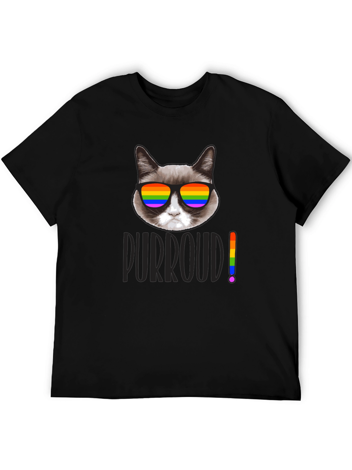 Grumpy Cat Purroud Pride T-Shirt
