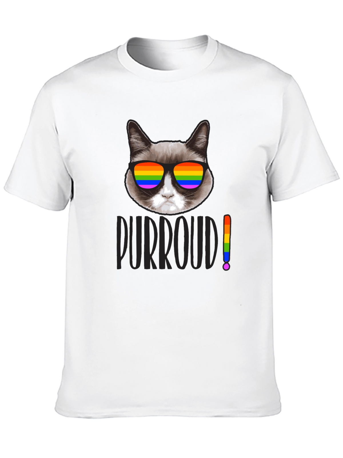 Grumpy Cat Purroud Pride T-Shirt