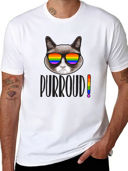 Grumpy Cat Purroud Pride T-Shirt