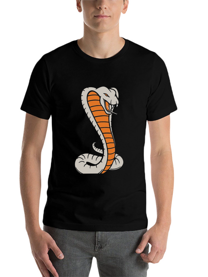 Cobra Graphic T-Shirt - Black