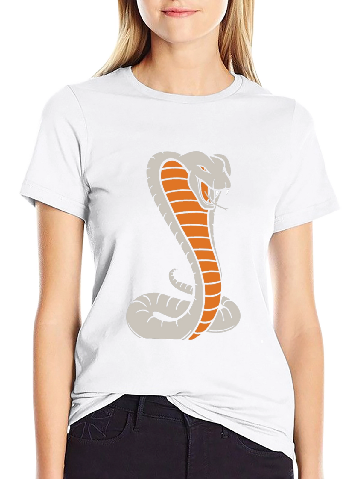 Cobra Graphic T-Shirt - Black