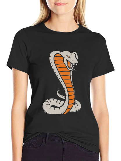 Cobra Graphic T-Shirt - Black