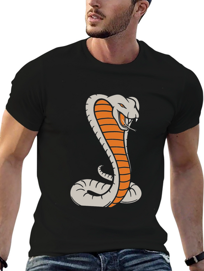 Cobra Graphic T-Shirt - Black