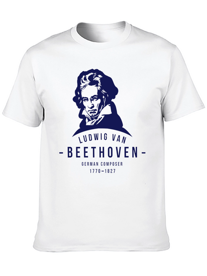 Ludwig van Beethoven Graphic Tee - Black