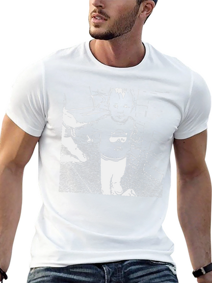 Graphic Print T-Shirt: Cute Baby Design