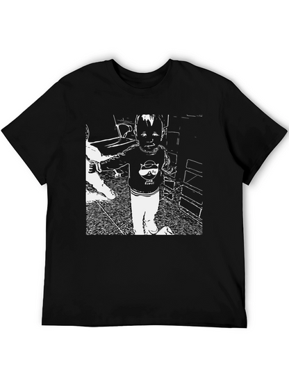 Graphic Print T-Shirt: Cute Baby Design