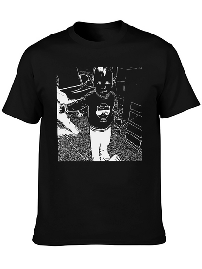 Graphic Print T-Shirt: Cute Baby Design