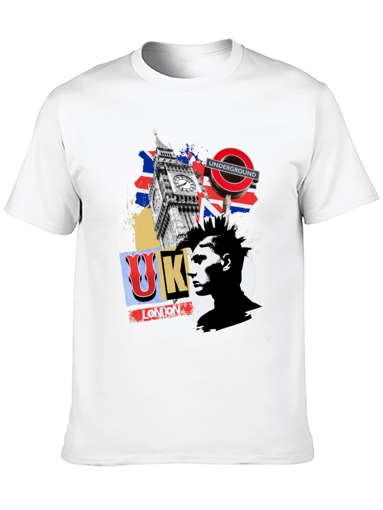 London Punk Graphic T-Shirt
