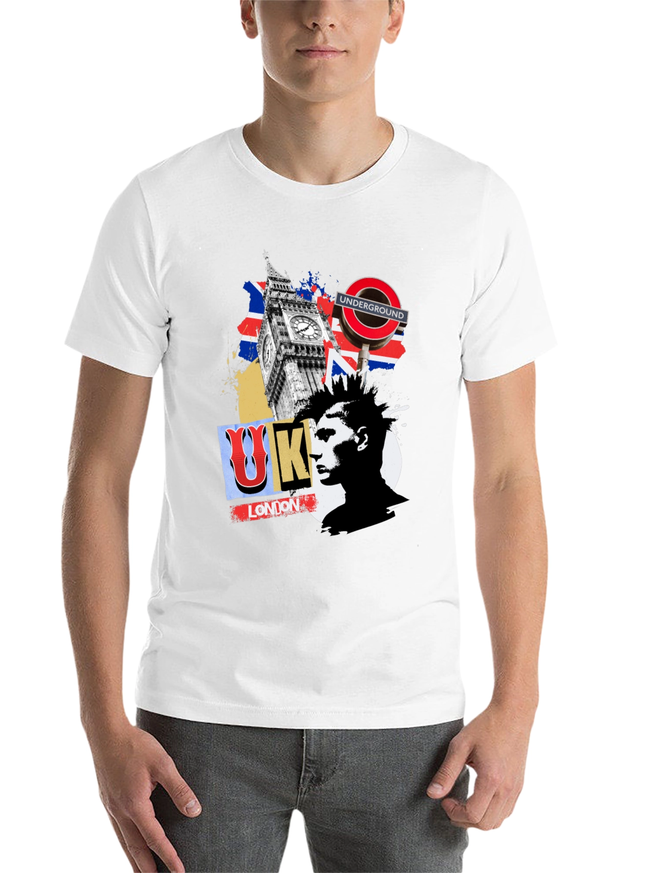 London Punk Graphic T-Shirt