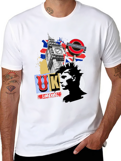London Punk Graphic T-Shirt