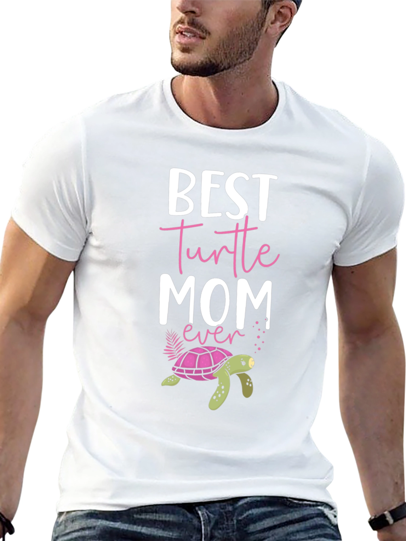 Best Turtle Mom Ever Graphic T-Shirt