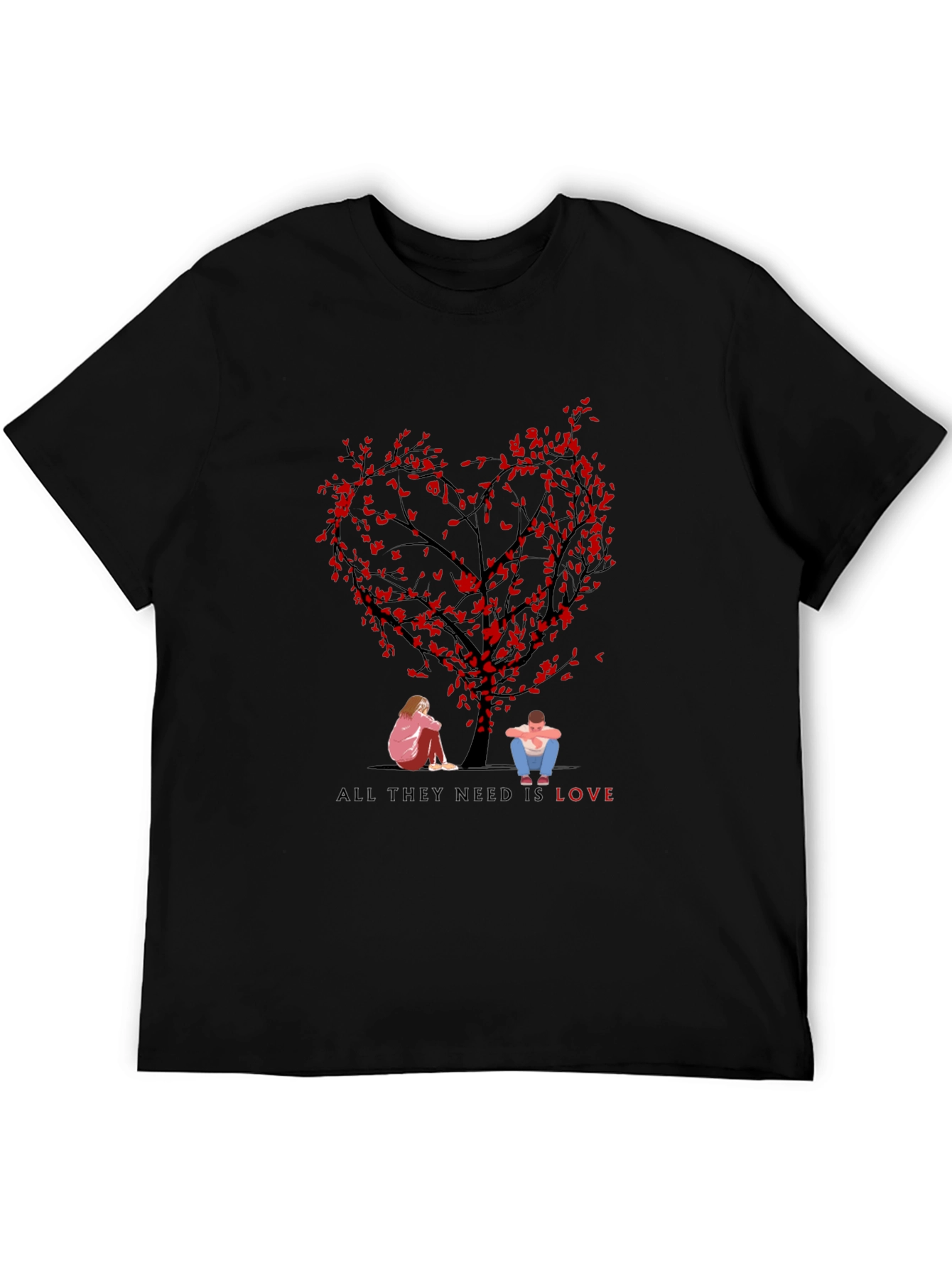 Love Tree Graphic Tee - Unisex Soft Cotton T-Shirt