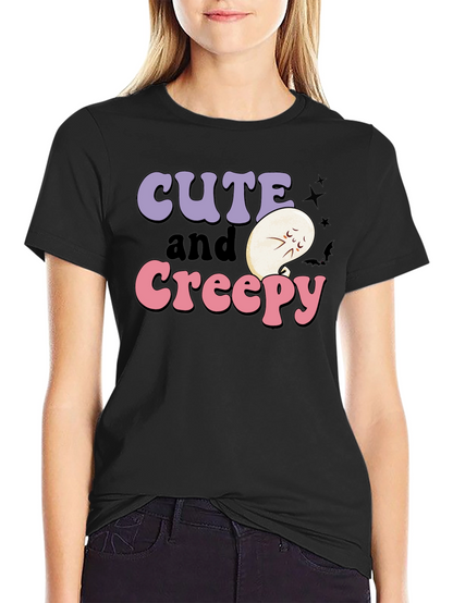 Cute and Creepy Halloween Graphic Tee