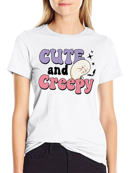 Cute and Creepy Halloween Graphic Tee
