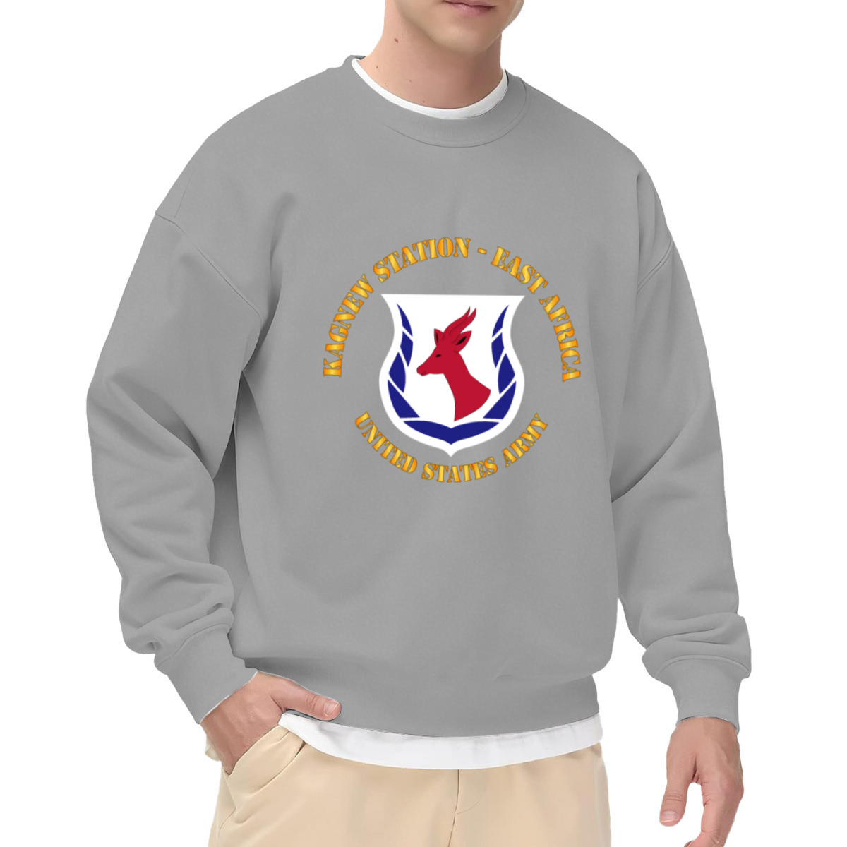 Kagnew Station US Army East Africa Veteran Crewneck Sweatshirt