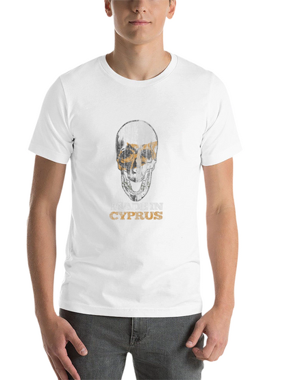 Made in Cyprus Skull Graphic T-Shirt