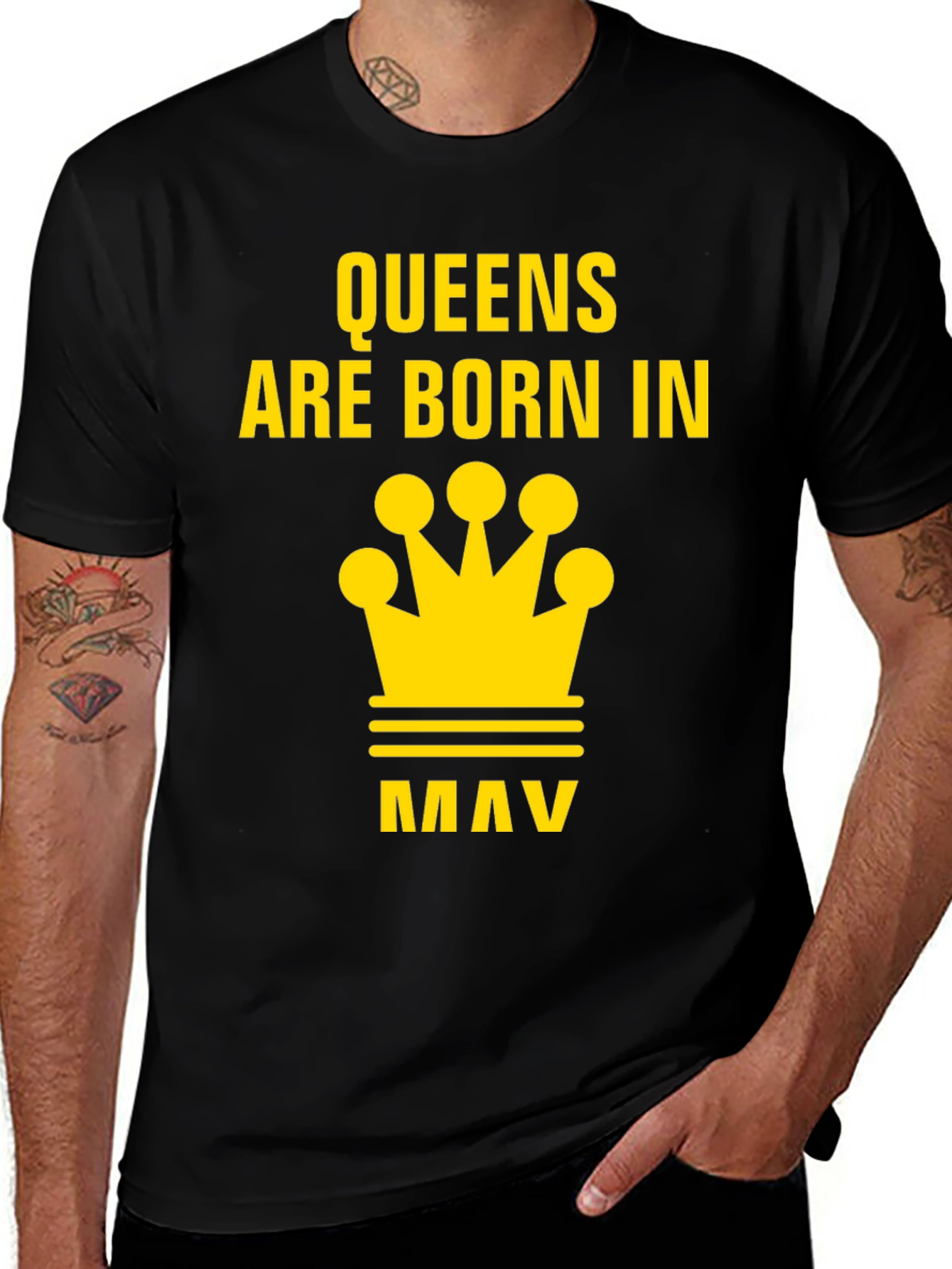 Queens Are Born In May T-Shirt