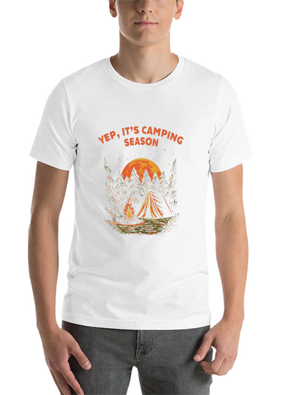 Yep Its Camping Season Graphic Tee