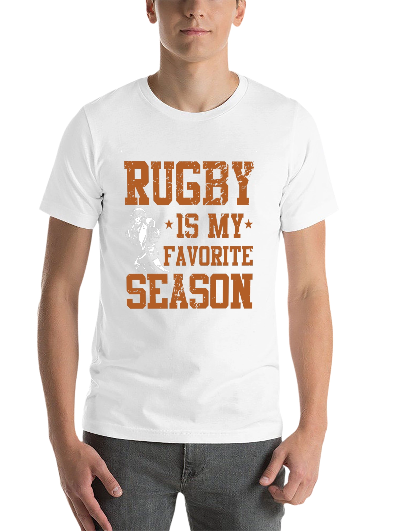 Rugby is My Favorite Season Graphic T-Shirt