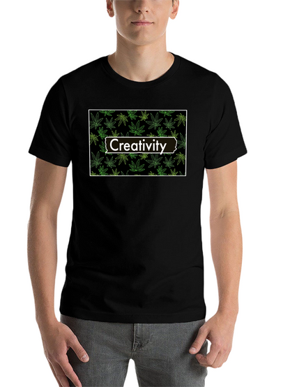 Creativity Marijuana Leaf T-Shirt