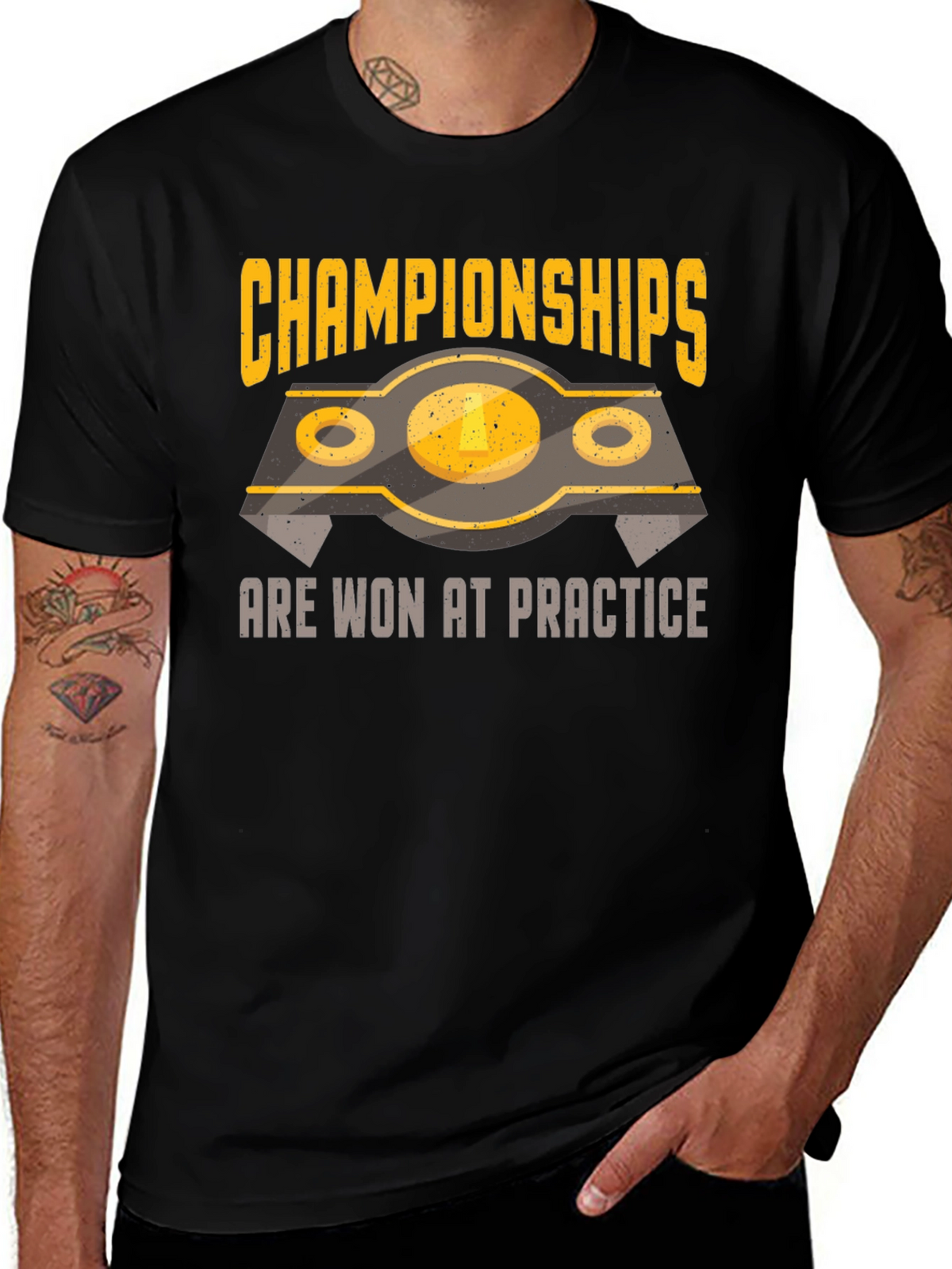 Championships Won At Practice Graphic Tee