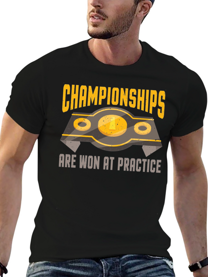 Championships Won At Practice Graphic Tee