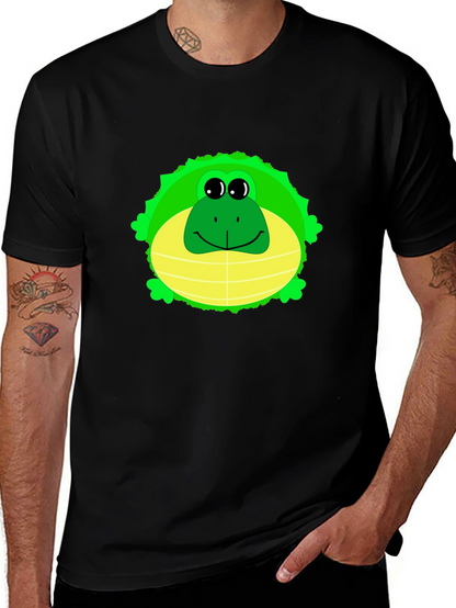 Fun Frog Graphic Tee - Mens Black T-Shirt