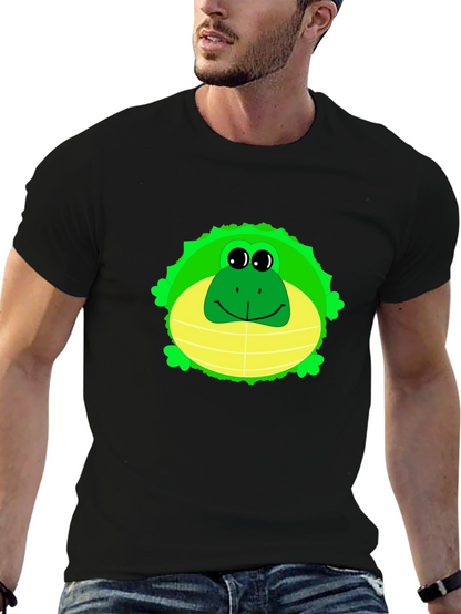Fun Frog Graphic Tee - Mens Black T-Shirt