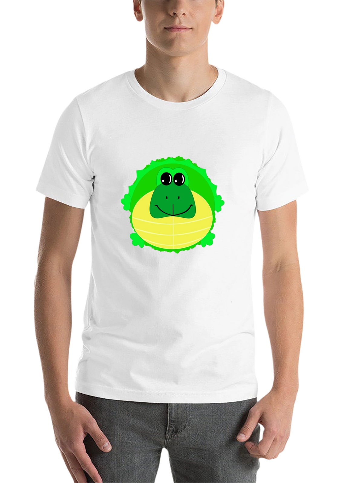 Fun Frog Graphic Tee - Mens Black T-Shirt