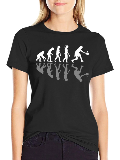 Evolution of Table Tennis Tee - Black