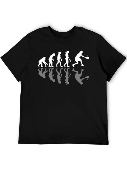 Evolution of Table Tennis Tee - Black