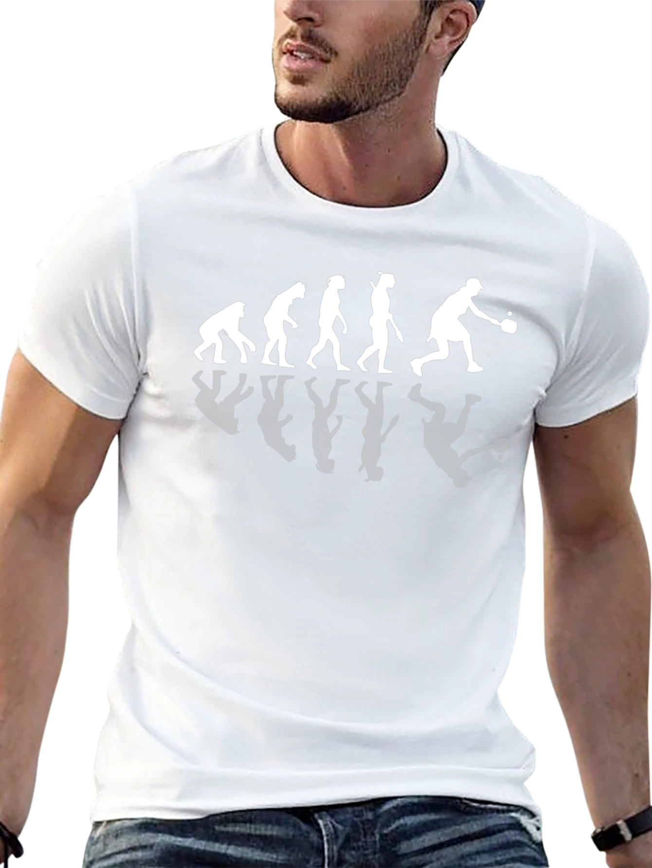 Evolution of Table Tennis Tee - Black