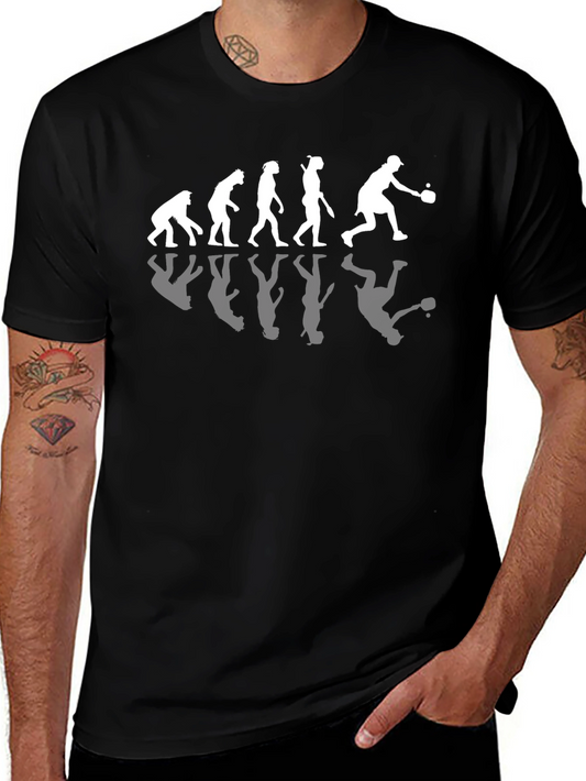 Evolution of Table Tennis Tee - Black
