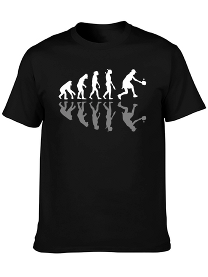 Evolution of Table Tennis Tee - Black
