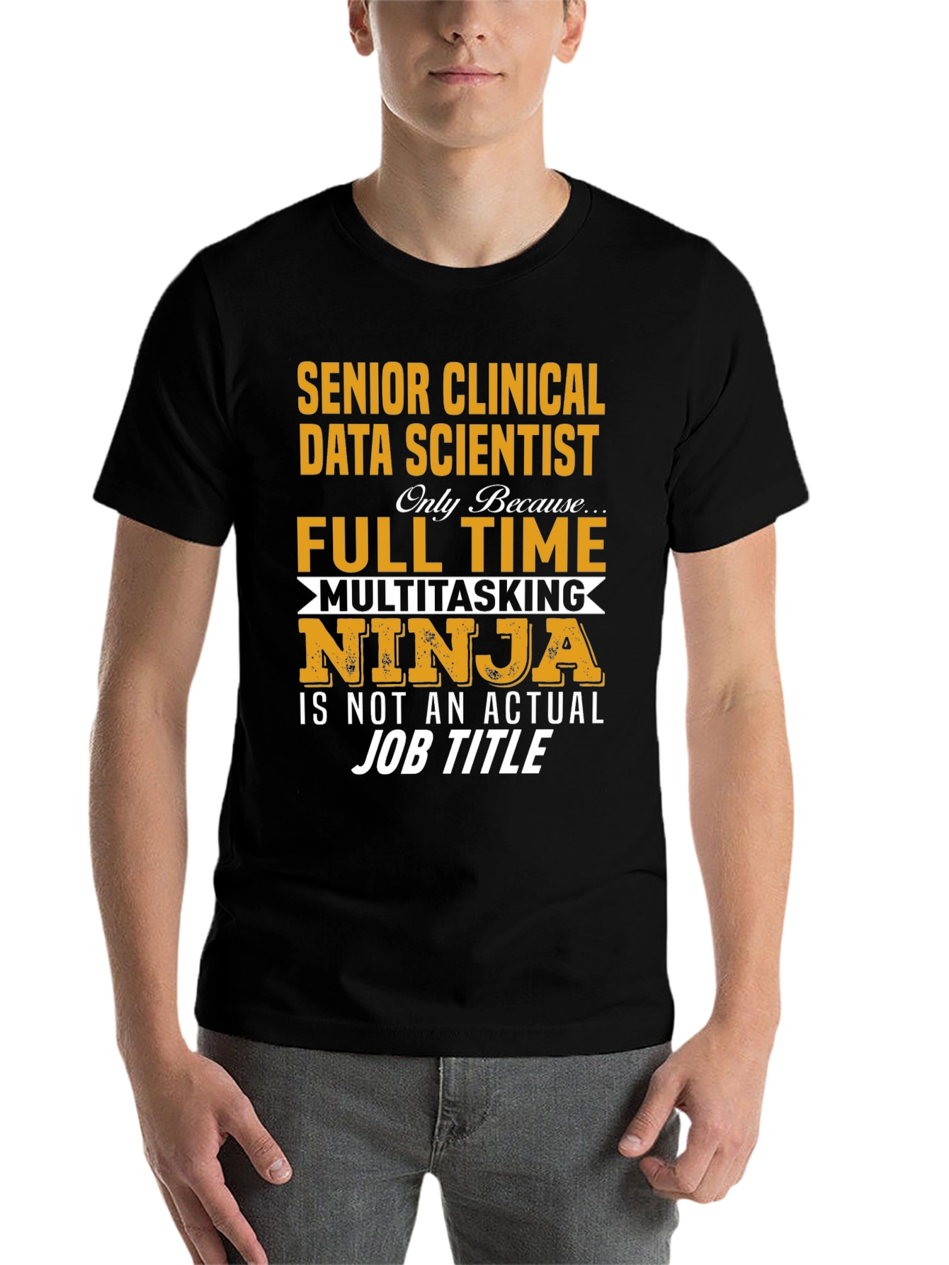 Senior Clinical Data Scientist Ninja T-Shirt