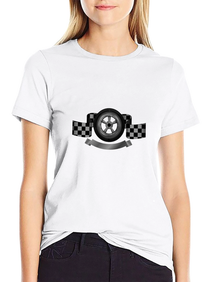 Racing Wheel Graphic Tee