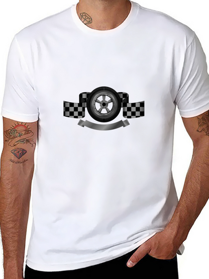 Racing Wheel Graphic Tee