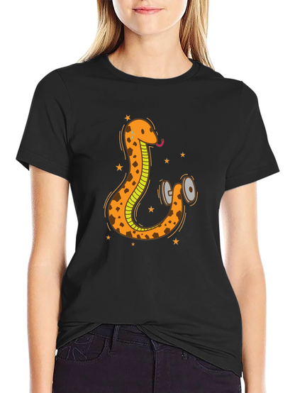 Snake Gym T-Shirt - Funny Workout Apparel