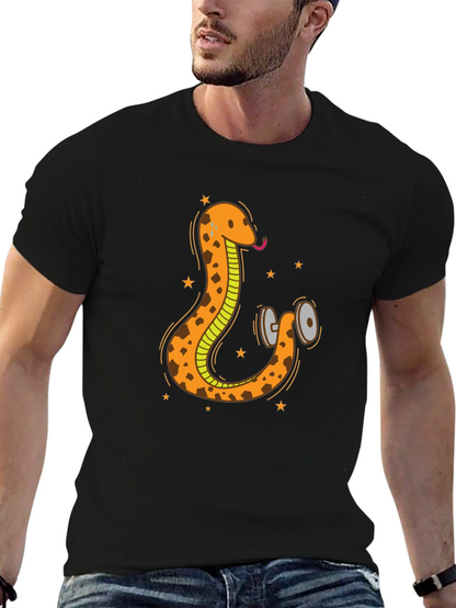 Snake Gym T-Shirt - Funny Workout Apparel