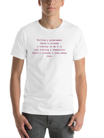 Programmer Humor Graphic Tee - Coder Gift
