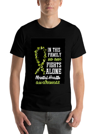 Mental Health Awareness Graphic T-Shirt