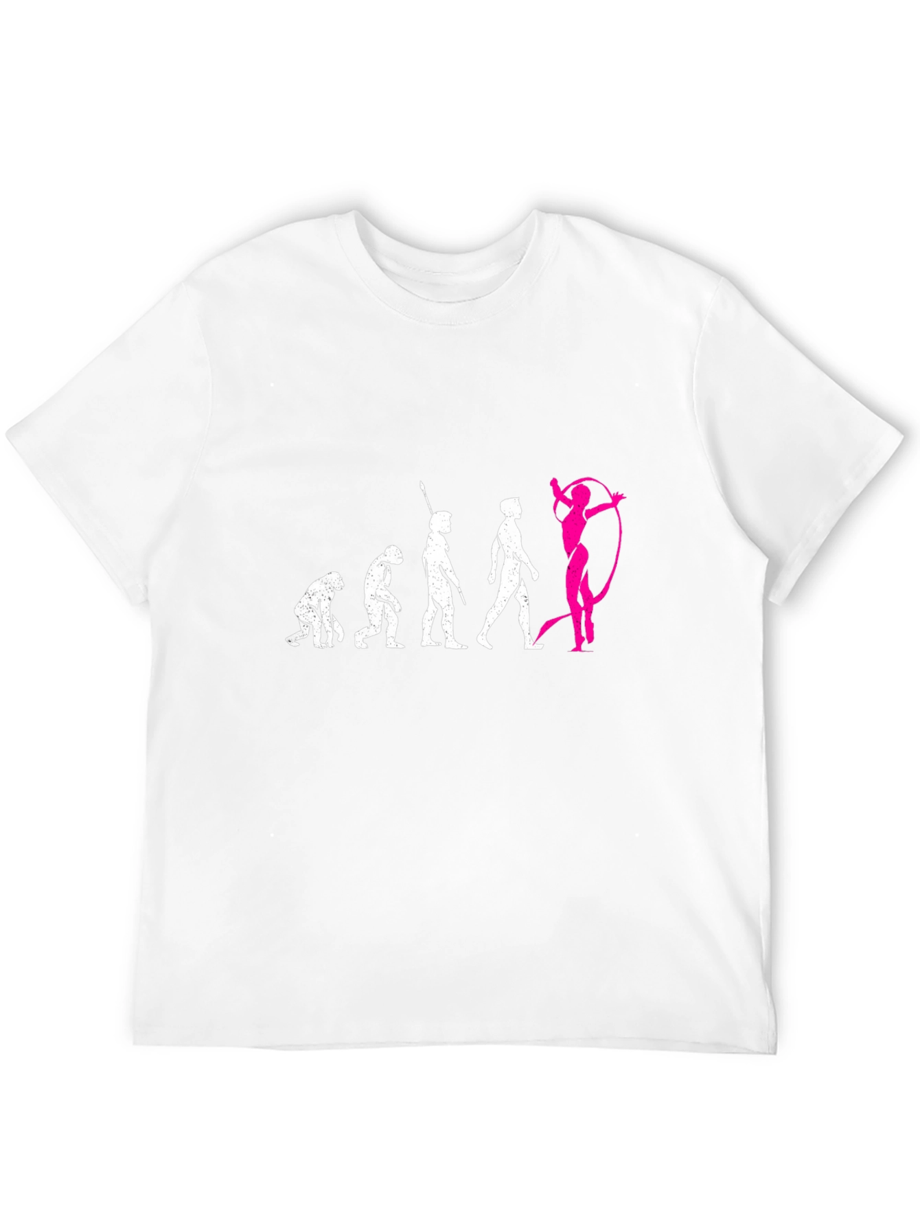 Evolution of Gymnastics Black T-Shirt