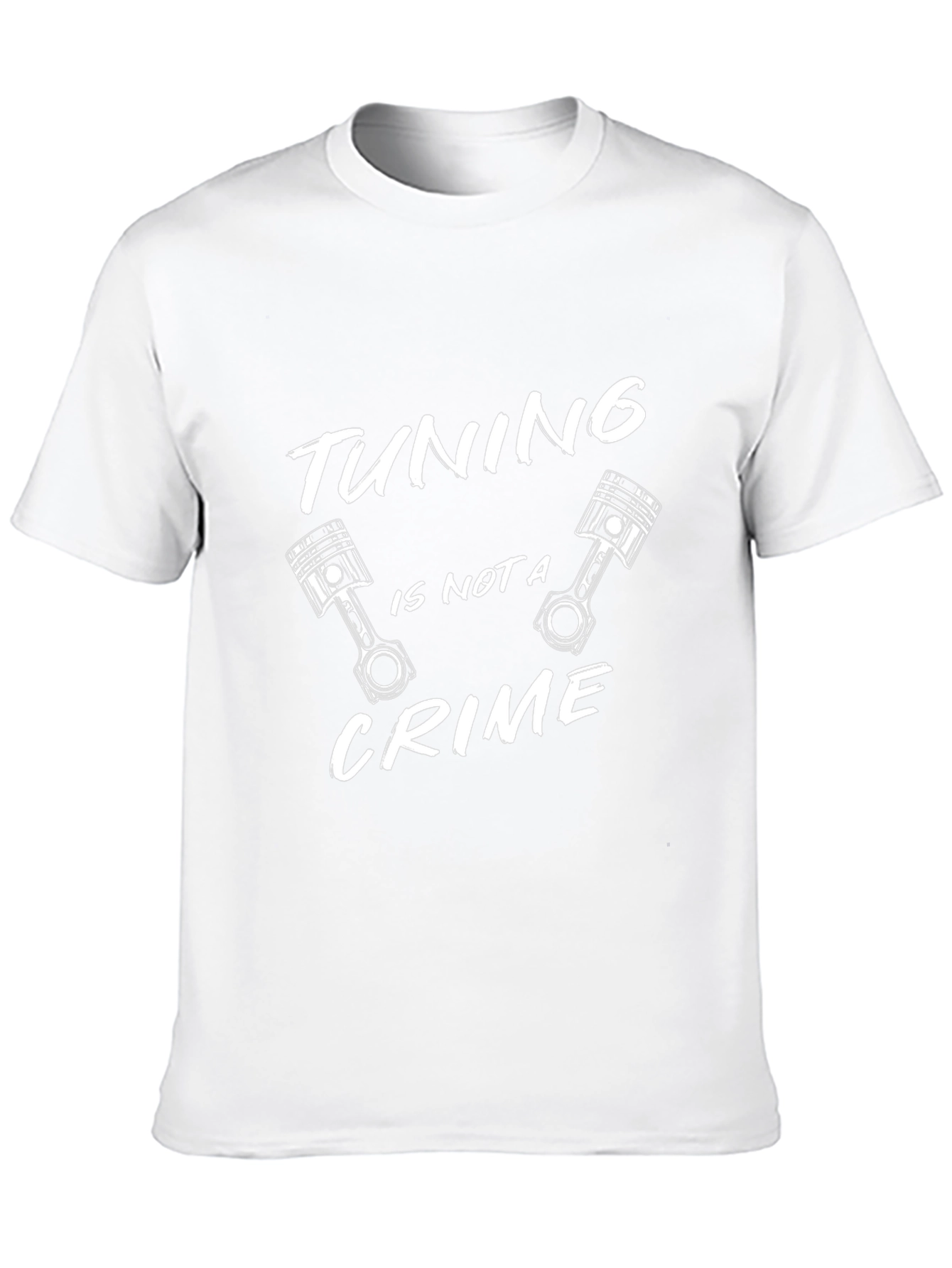 Tuning Is Not A Crime Black T-Shirt