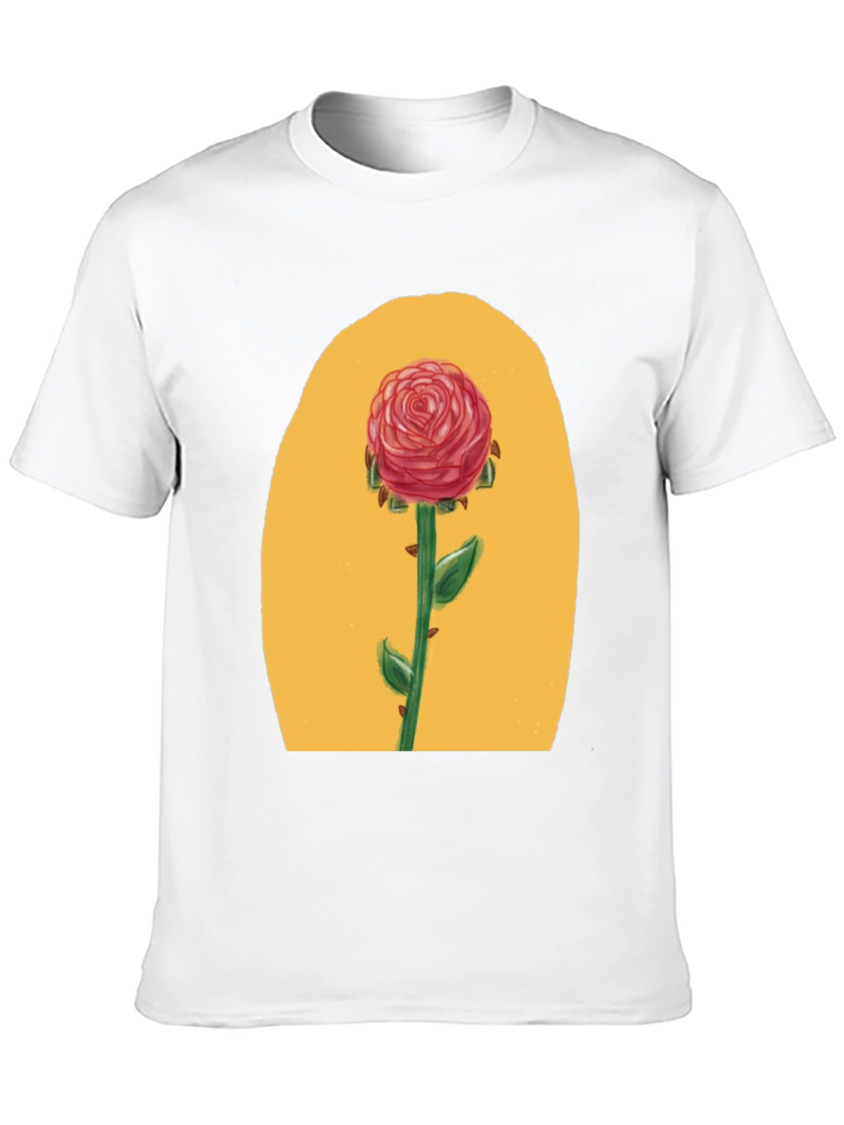 Rose Graphic Tee - Beauty & Beast Inspired