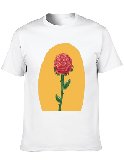 Rose Graphic Tee - Beauty & Beast Inspired