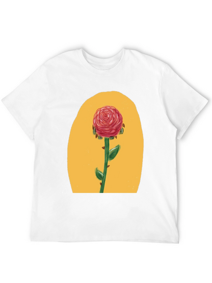 Rose Graphic Tee - Beauty & Beast Inspired