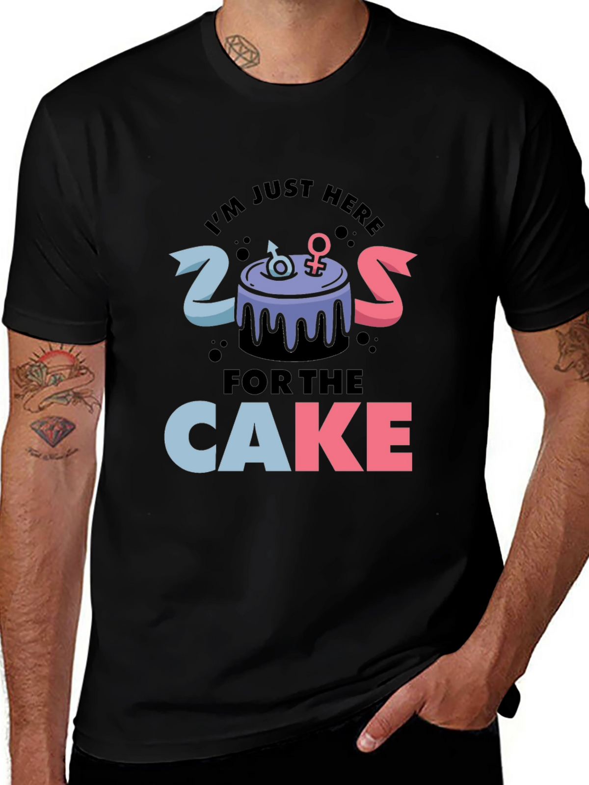 Gender Reveal Cake T-Shirt