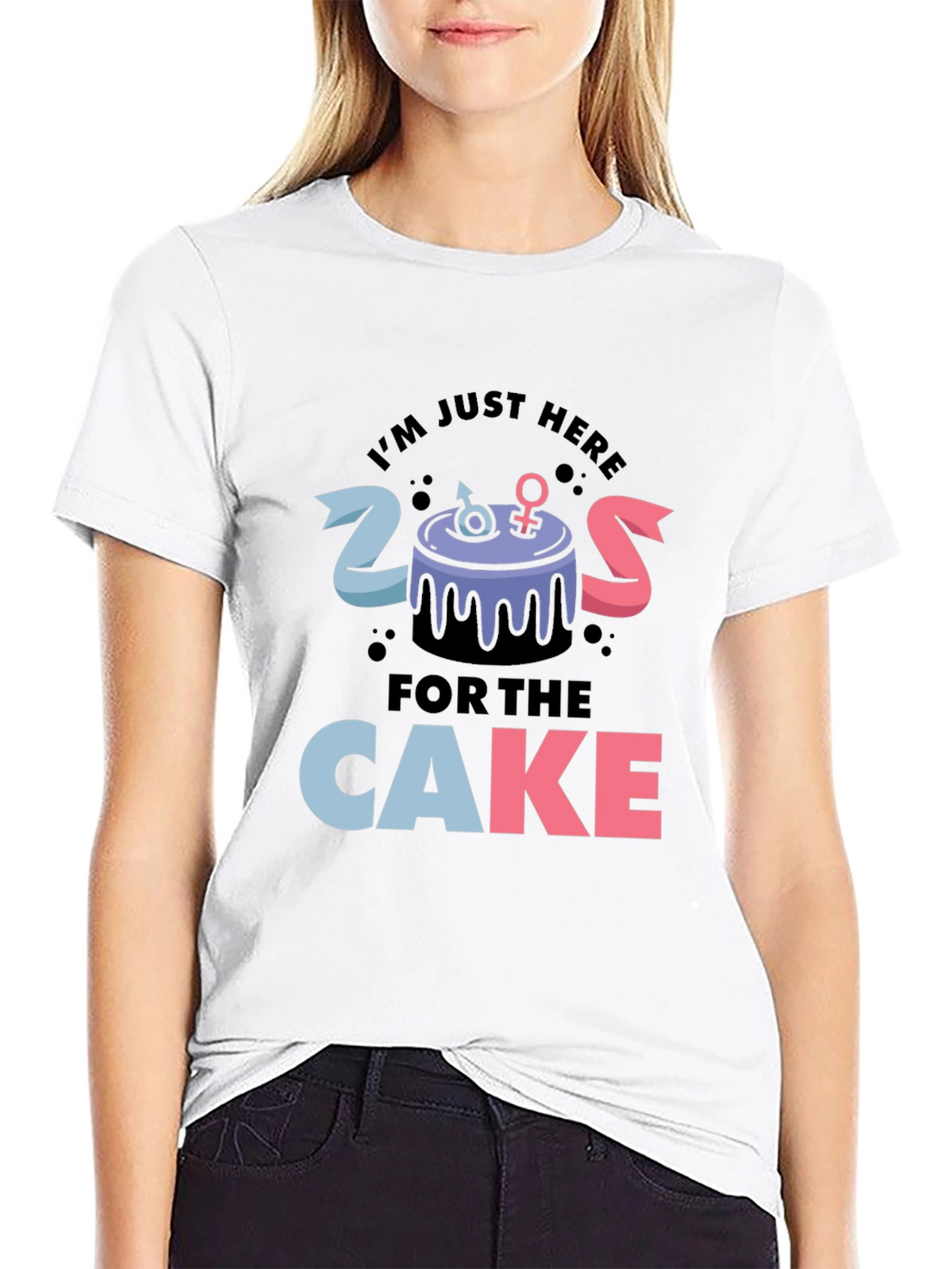 Gender Reveal Cake T-Shirt