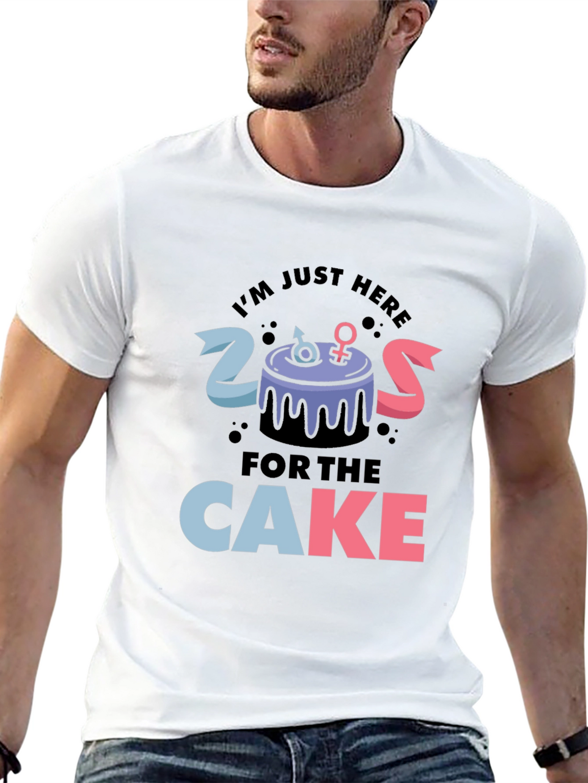 Gender Reveal Cake T-Shirt