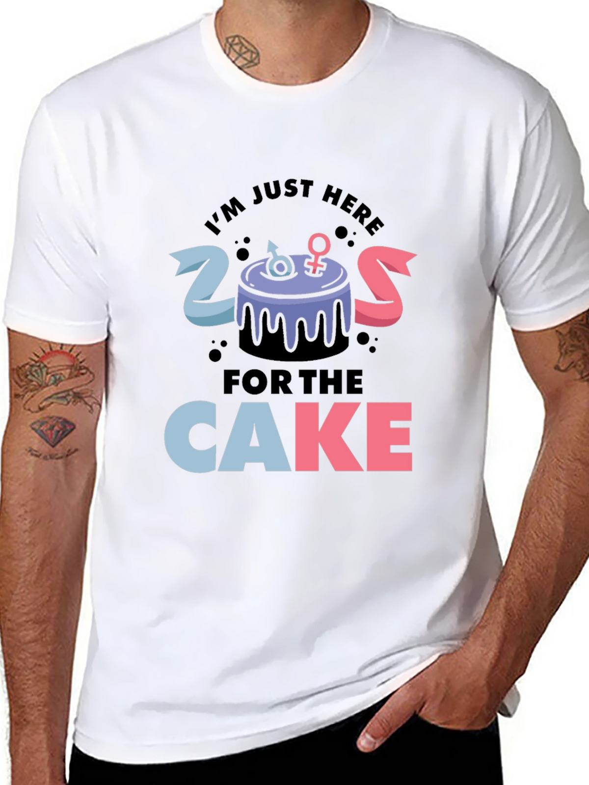 Gender Reveal Cake T-Shirt